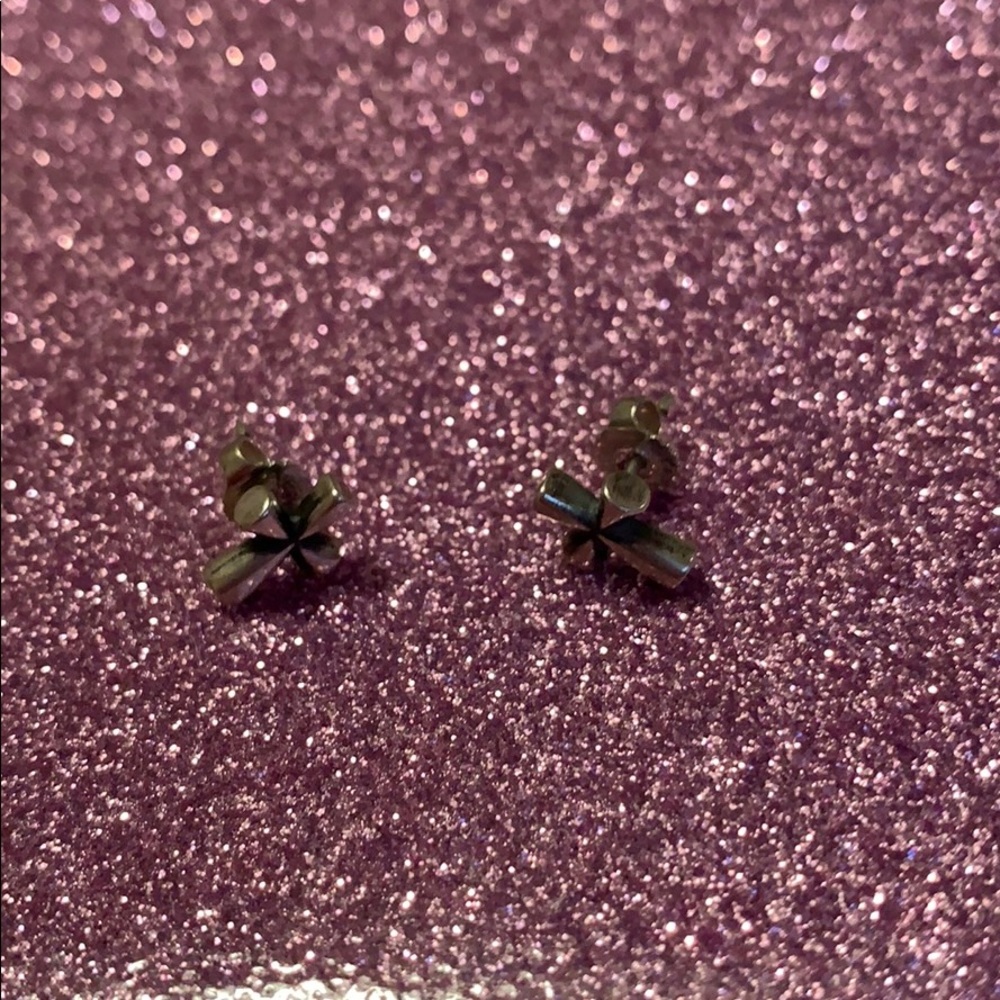 James Avery Cross earrings
